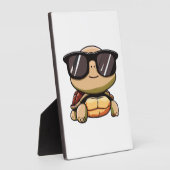 Niedlich Turtle Halloween 2023 Sonnenbrille Kostüm Fotoplatte (Seite)