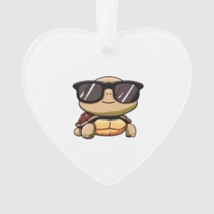 Niedlich Turtle Halloween 2023 Sonnenbrille Kostüm Ornament