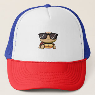 Niedlich Turtle Halloween 2023 Sonnenbrille Kostüm Truckerkappe