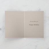 Niedlich Turtle Happy Birthday Card Karte (Innenseite)