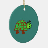 Niedlich Turtle Keramik Ornament (Rechts)