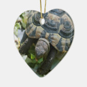 Niedlich Turtle Keramik Ornament (Links)