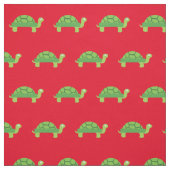 Niedlich Turtle Kid Baby Kinderzimmer Red Tortoise Stoff (Muster)