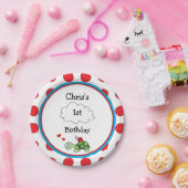 Niedlich Turtle Ladybug Geburtstagsparty Pappteller (Party)