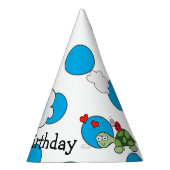 Niedlich Turtle Ladybug Polka Dot Birthday Party H Partyhütchen (Rechts)