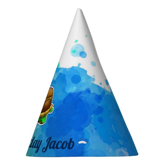 Niedlich Turtle Party Hat Partyhütchen (Rechts)