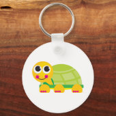 Niedlich Turtle Schlüsselanhänger (Vorderseite)