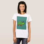 Niedlich Turtle T-Shirt (Vorne ganz)