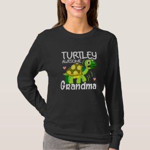 Niedlich Turtley Phantastisch Granndma Turtle Love T-Shirt