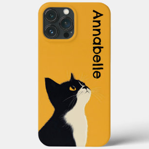 Niedlich Tuxedo Cat Personalize Case-Mate iPhone Hülle