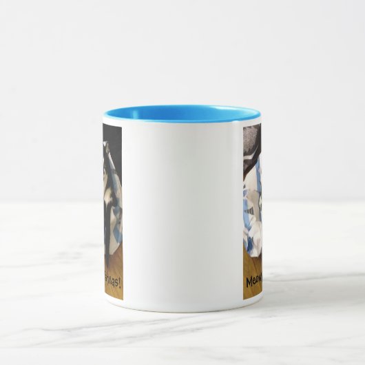 Niedlich Tuxedo Weihnachten Weihnachten Gegenwart Tasse (Zentrum)