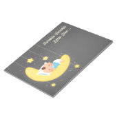 Niedlich Twinkle Twinkle Little Star Baby Boy Notizblock (angewinkelt)