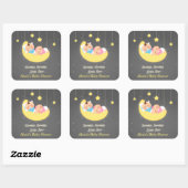 Niedlich Twinkle Twinkle Little Star Twins Sticker (Blatt)