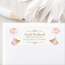 Niedlich Twins Girls Teddy Bears Baby Showlabel