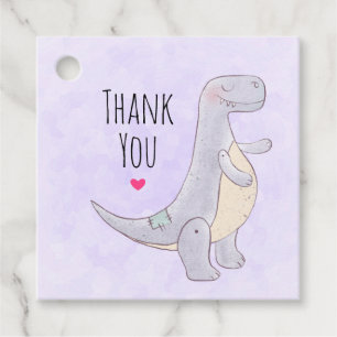 Niedlich Tyrannosaurus Rex Dinosaur Toy Vielen Dan Geschenkanhänger