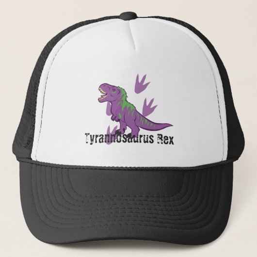 Niedlich Tyrannosaurus Rex Truckerkappe (Vorderseite)