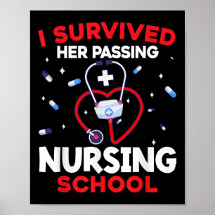Niedlich überlebte ich ihren Abschluss in der Kind Poster