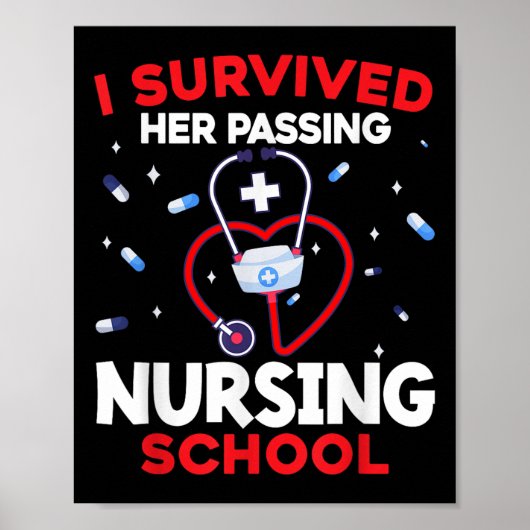 Niedlich überlebte ich ihren Abschluss in der Kind Poster (Vorne)