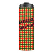 NIEDLICH ÜBERPRÜFT EINEN! THERMOSBECHER (Vorderseite)