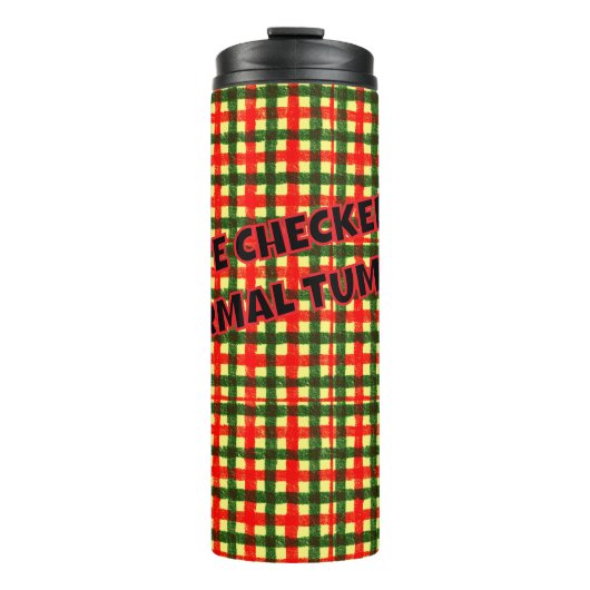 NIEDLICH ÜBERPRÜFT EINEN! THERMOSBECHER (Vorderseite)