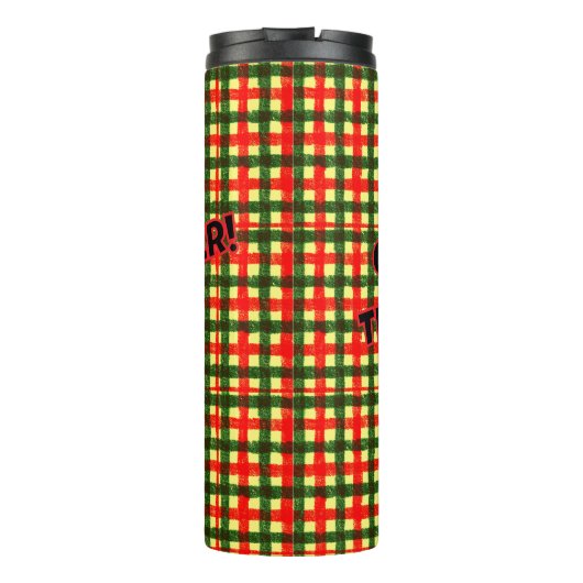 NIEDLICH ÜBERPRÜFT EINEN! THERMOSBECHER (Rückseite)