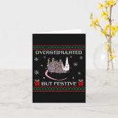 Niedlich überstimuliert, aber festlich lustig Ssum Karte (Gelbe Blume)