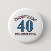 niedlich und 40 button (Vorderseite)