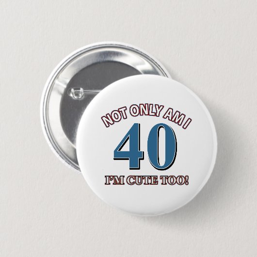 niedlich und 40 button (Vorne & Hinten)