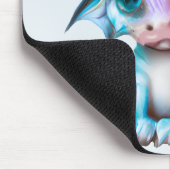 Niedlich und Adorable Kawaii Baby Dragon Mousepad (Ecke)