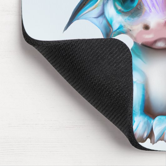 Niedlich und Adorable Kawaii Baby Dragon Mousepad (Ecke)