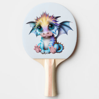 Niedlich und Adorable Kawaii Baby Dragon Tischtennis Schläger