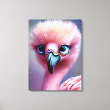 Niedlich und Adorable Kawaii Baby Flamingo