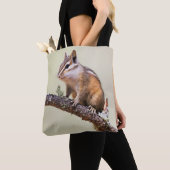 Niedlich und chubby chipmunk tasche (Von Nahem)