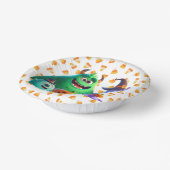 Niedlich und Cool, Halloween-Monster Pappteller (Gewinkelt)