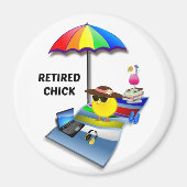 Niedlich und elegant magnet (Vorne)