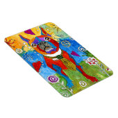 Niedlich und farbenfroh Boston Terrier Magnet 4"x6 (Rechte Seite)