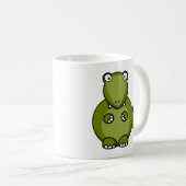 Niedlich und farbenfroh Dinosaurier Kaffeetasse (VorderseiteRechts)