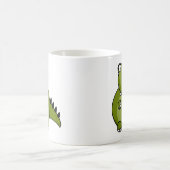 Niedlich und farbenfroh Dinosaurier Kaffeetasse (Mittel)