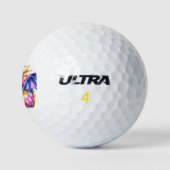 Niedlich und farbenfroh Kawaii Baby Dargon Golfball (Logo)