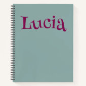 Niedlich und farblich notizblock (Vorderseite)