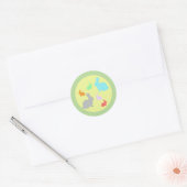 Niedlich und funky Bunny Rabbit Sticker (Umschlag)