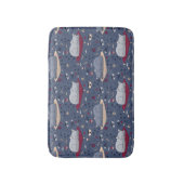 Niedlich und gemütlich Schlaflosigkeit Katze Träum Badematte (Vorderseite Vertikal)