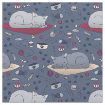 Niedlich und gemütlich Schlaflosigkeit Katze Träum