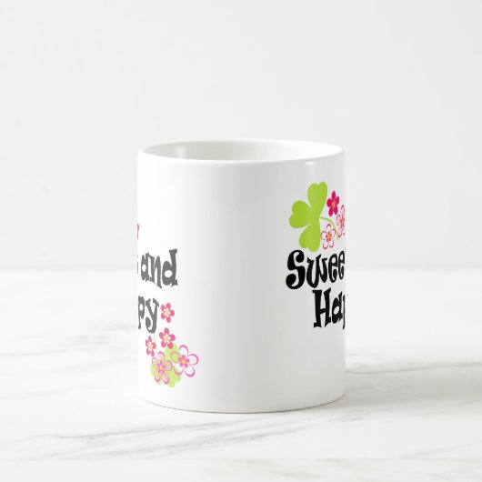 Niedlich und glücklich kaffeetasse (Mittel)