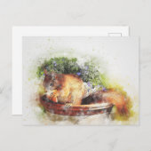 Niedlich und höflich postkarte (Vorne/Hinten)