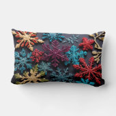 Niedlich und hübsch, festlich und gemütlich. lendenkissen (Rückseite)