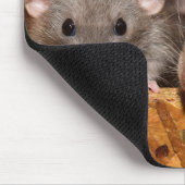 Niedlich und ironisch mousepad (Ecke)