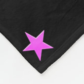 NIEDLICH UND KÜCHTIG PINK PERSONALISIERT GYMNAST B FLEECEDECKE (Ecke)