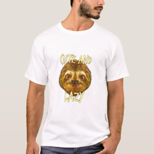 Niedlich und lazy Sloth Meme Sloth Meme Animal 5 T-Shirt