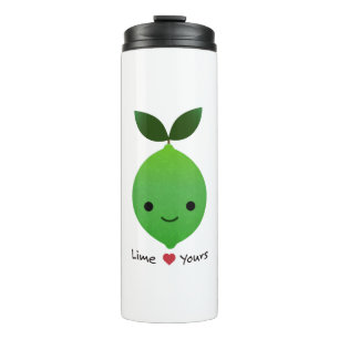 Niedlich und lustig Limon Yours Kawaii Limon Thermosbecher